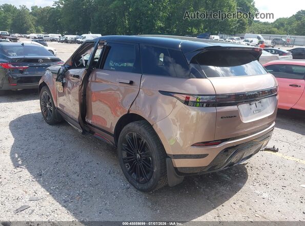 SALZL2FX5RH239369 2024 LAND ROVER RANGE ROVER EVOQUE Champagne Rear left