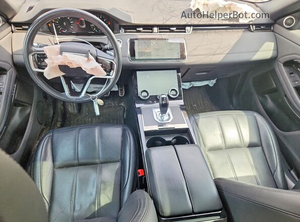 SALZL2FX6MH153304 2021 LAND ROVER RANGE Белый Вид панели приборов