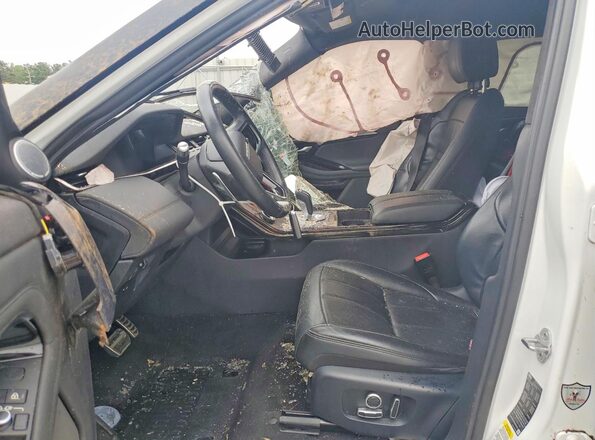 SALZL2FX7MH148113 2021 LAND ROVER RANGE Белый Вид салона спереди