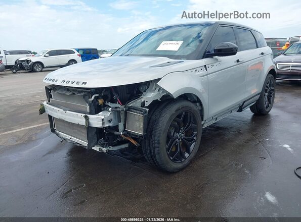 SALZL2GX6LH043432 2020 LAND ROVER RANGE ROVER EVOQUE Gray Առջևի ձախ երեք քառորդ տեսարան