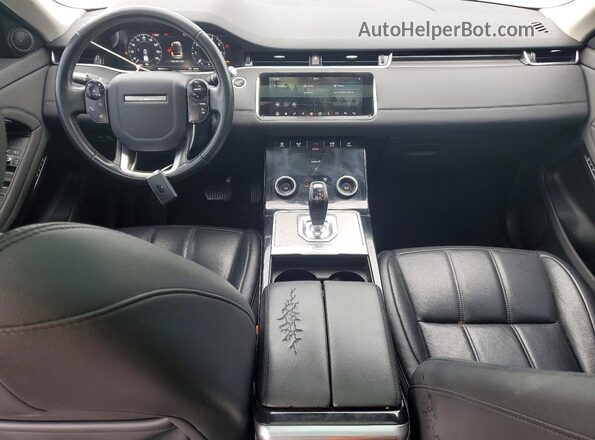 SALZP2FX0LH062354 2020 LAND ROVER RANGE Silver Widok deski rozdzielczej