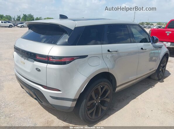 SALZP2FX3LH060761 2020 LAND ROVER RANGE ROVER EVOQUE Silver Rear right