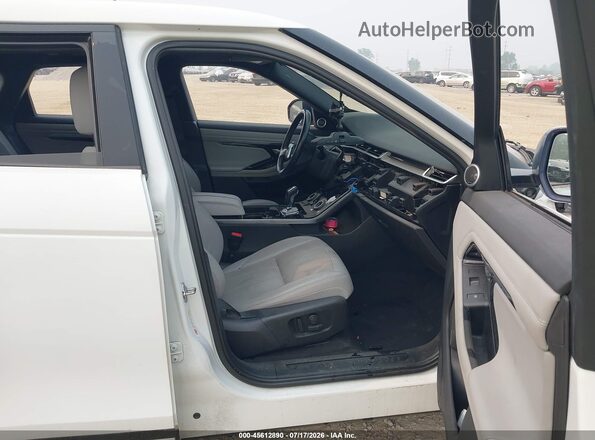 SALZP2FX4LH061322 2020 LAND ROVER RANGE ROVER EVOQUE White Widok wnętrza z przodu
