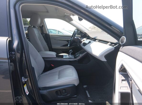 SALZP2FX7LH060181 2020 LAND ROVER RANGE ROVER EVOQUE Черный Вид салона спереди