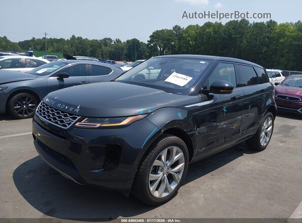 SALZP2FX7LH060181 2020 LAND ROVER RANGE ROVER EVOQUE Черный Передняя левая четверть