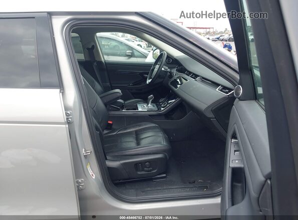 SALZP2FX7LH099854 2020 LAND ROVER RANGE ROVER EVOQUE Silver Вид салону спереду