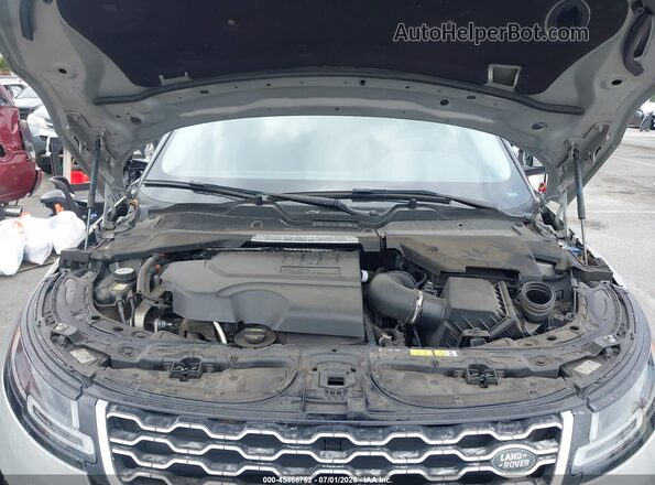 SALZP2FX7LH099854 2020 LAND ROVER RANGE ROVER EVOQUE Silver Вид ззаду