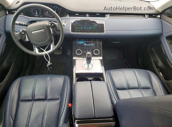 SALZP2FX7LH118029 2020 LAND ROVER RANGE White Dashboard view