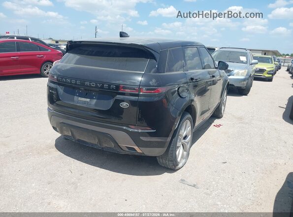 SALZT2FX0MH136451 2021 LAND ROVER RANGE ROVER EVOQUE Black Tył prawy