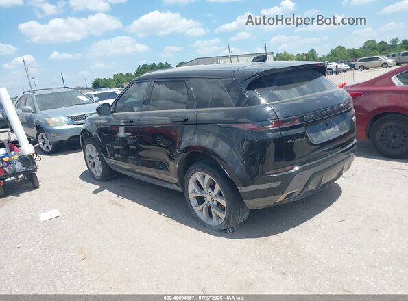 SALZT2FX0MH136451 2021 LAND ROVER RANGE ROVER EVOQUE Black Tył lewy