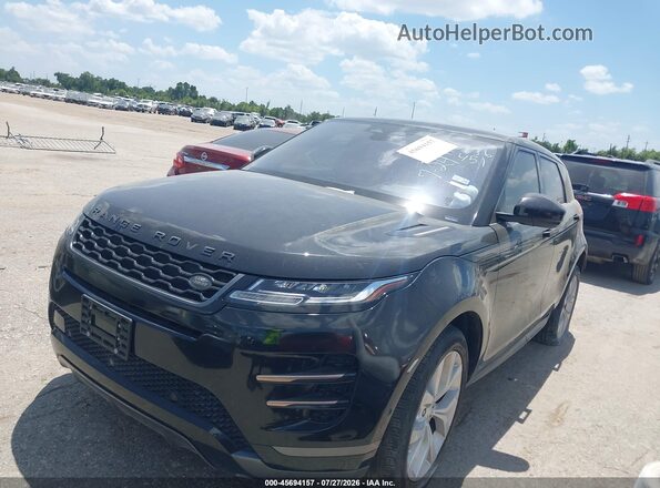 SALZT2FX0MH136451 2021 LAND ROVER RANGE ROVER EVOQUE Black Przód lewy