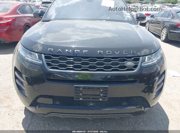 SALZT2FX0MH136451 2021 LAND ROVER RANGE ROVER EVOQUE Black Widok z przodu