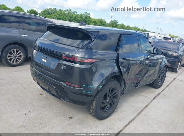 SALZT2FX4NH165453 2022 LAND ROVER RANGE ROVER EVOQUE Gray Rear right