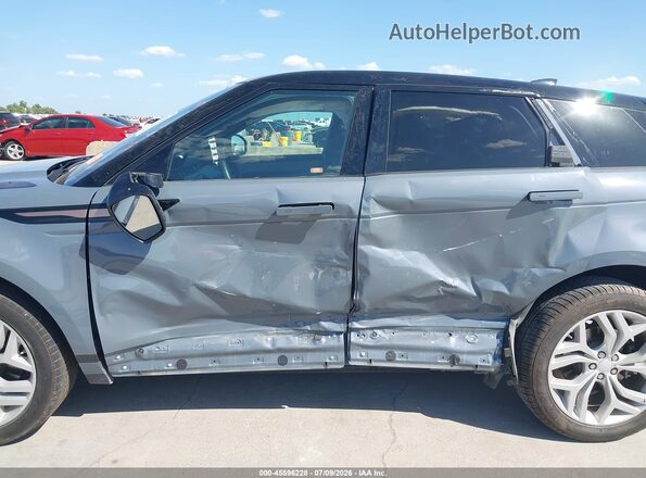 SALZT2FX7MH125981 2021 LAND ROVER RANGE ROVER EVOQUE Gray Դիմացի տեսք
