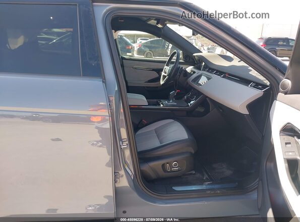 SALZT2FX7MH125981 2021 LAND ROVER RANGE ROVER EVOQUE Gray Սալոնի դիմացի տեսք