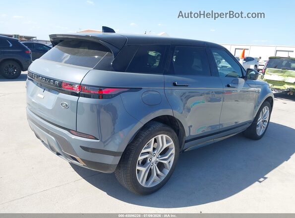 SALZT2FX7MH125981 2021 LAND ROVER RANGE ROVER EVOQUE Gray Հետևի աջ