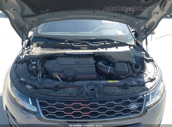 SALZT2FX7MH125981 2021 LAND ROVER RANGE ROVER EVOQUE Gray Հետևի տեսք