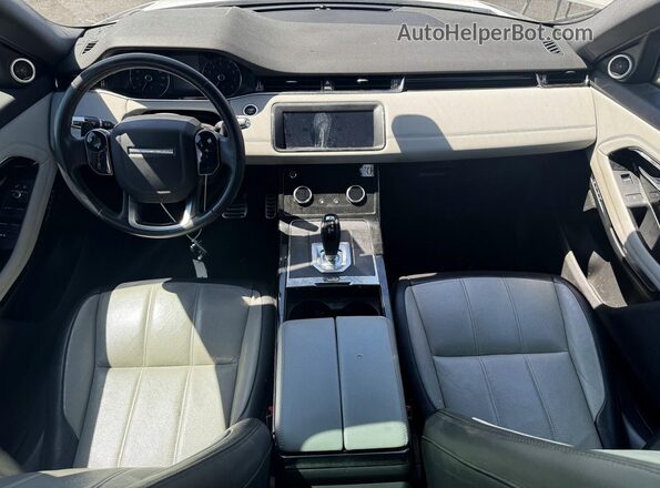 SALZT2GX1LH004327 2020 LAND ROVER RANGE White Dashboard view