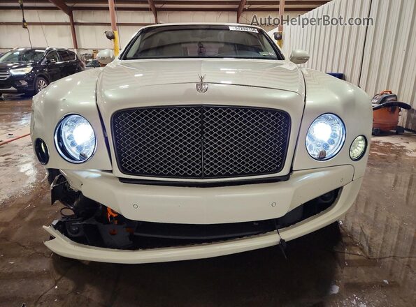 SCBBF7ZH3GC002569 2016 BENTLEY MULSANNE White Вид спереду