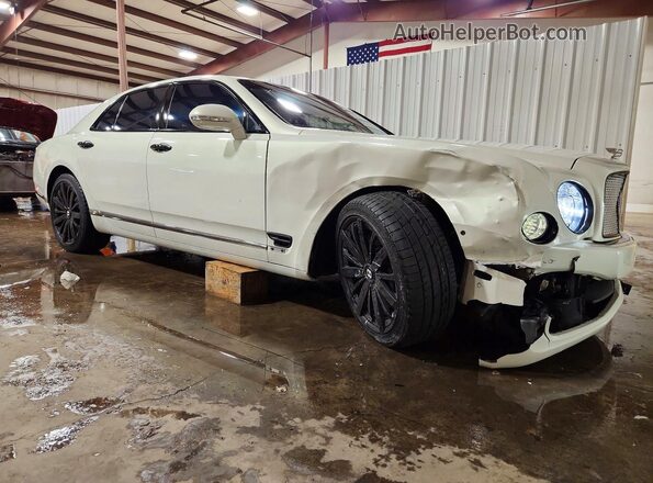 SCBBF7ZH3GC002569 2016 BENTLEY MULSANNE White Передня права чверть