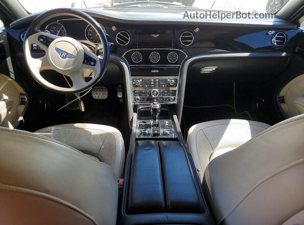 SCBBG7ZH3GC002262 2016 BENTLEY MULSANNE Белый Вид панели приборов