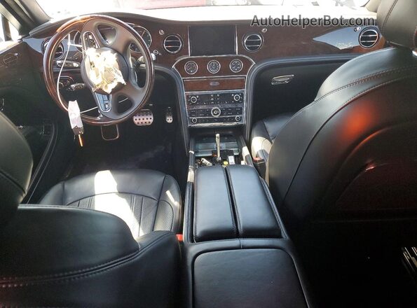 SCBBT7ZH9KC004361 2019 BENTLEY MULSANNE Черный Вид панели приборов