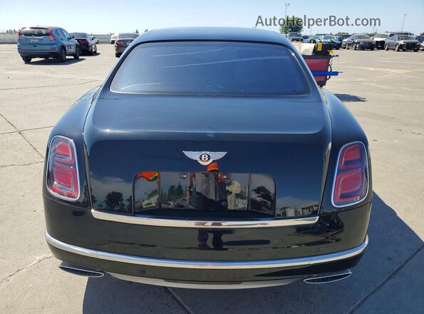 SCBBT7ZH9KC004361 2019 BENTLEY MULSANNE Черный Вид сзади