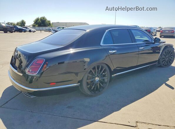 SCBBT7ZH9KC004361 2019 BENTLEY MULSANNE Черный Задняя правая четверть