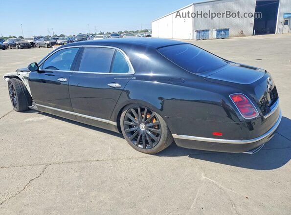 SCBBT7ZH9KC004361 2019 BENTLEY MULSANNE Черный Задняя левая четверть
