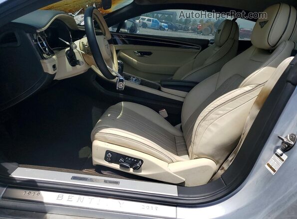 SCBCG2ZG3LC076029 2020 BENTLEY CONTINENTAL Серебряный Вид салона спереди