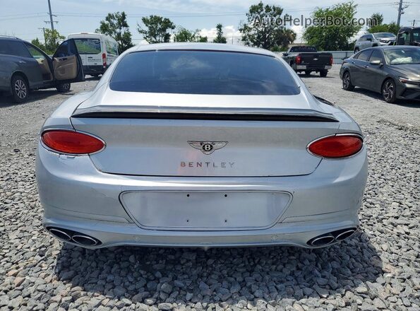 SCBCG2ZG3LC076029 2020 BENTLEY CONTINENTAL Серебряный Вид сзади
