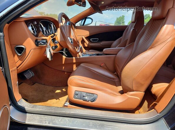 SCBFT7ZA3GC057262 2016 BENTLEY CONTINENTAL Blue Front interior view