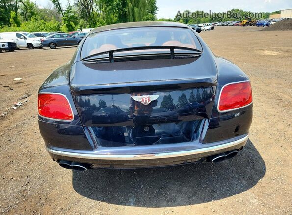 SCBFT7ZA3GC057262 2016 BENTLEY CONTINENTAL Blue Rear view