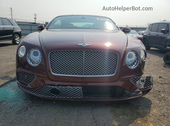 SCBGU3ZA0GC055236 2016 BENTLEY CONTINENTAL Темно-бордовый Вид спереди