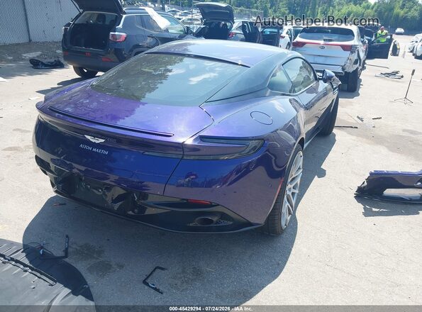 SCFRMFAW6LGL08501 2020 ASTON MARTIN DB11 Purple Trasero derecho