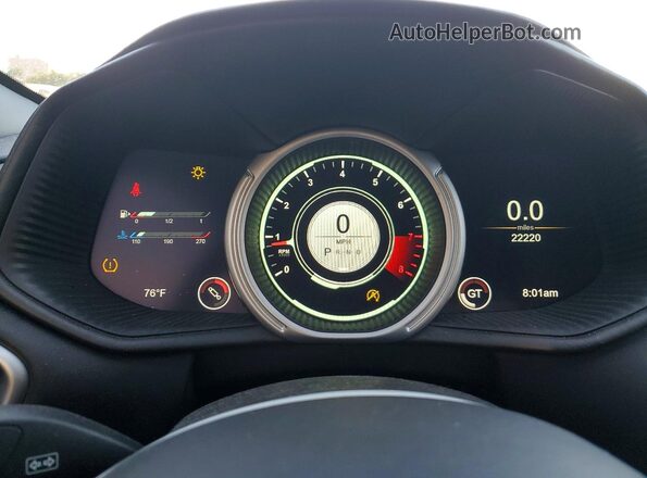SCFRMFCW9LGM09982 2020 ASTON MARTIN DB11 Серый Вид щитка приборов