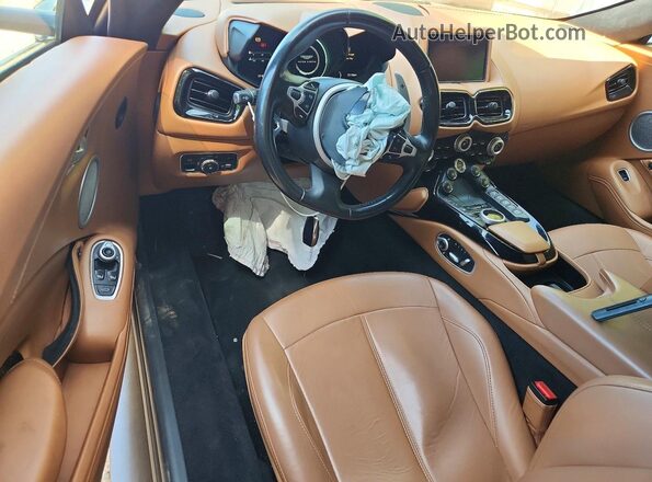 SCFSMGAW1LGN03087 2020 ASTON MARTIN VANTAGE Черный Вид панели приборов