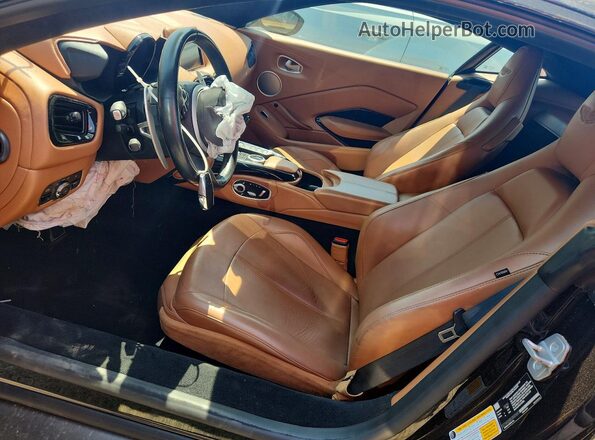 SCFSMGAW1LGN03087 2020 ASTON MARTIN VANTAGE Черный Вид салона спереди