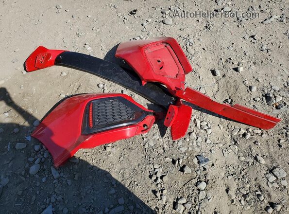 SHHFK7G40HU205142 2017 HONDA CIVIC Red Widok komory silnika