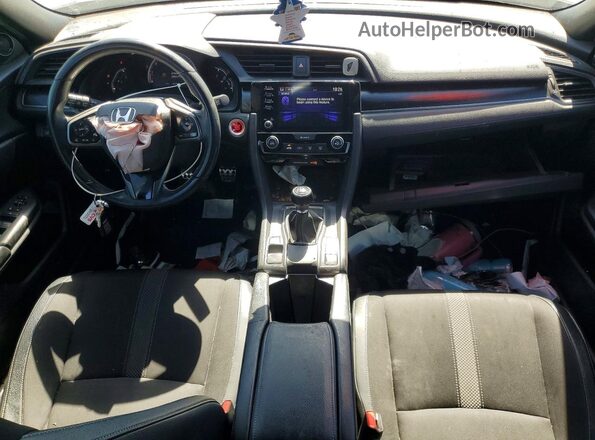 SHHFK7G40LU207109 2020 HONDA CIVIC Turquoise Widok deski rozdzielczej