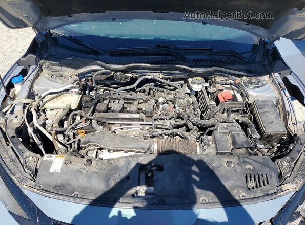 SHHFK7G40LU207109 2020 HONDA CIVIC Turquoise Widok wnętrza z tyłu