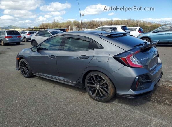 SHHFK7G40MU200629 2021 HONDA CIVIC Gray Rear left