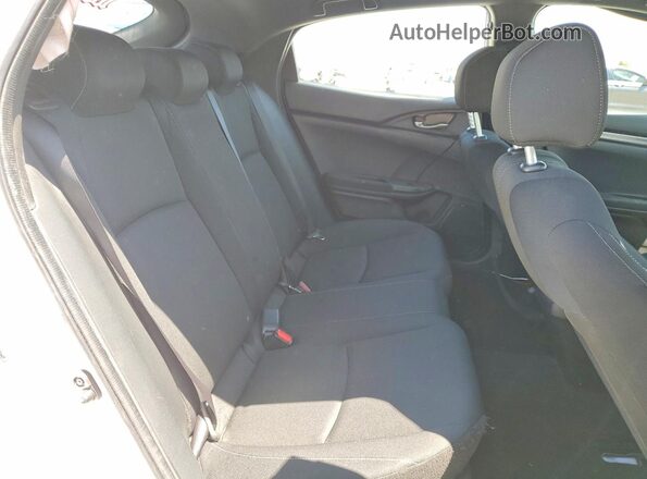 SHHFK7G41JU201915 2018 HONDA CIVIC White Հետևի նստատեղերի տեսք