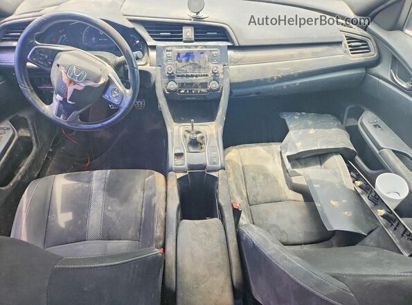 SHHFK7G41KU203441 2019 HONDA CIVIC Black Vista del salpicadero