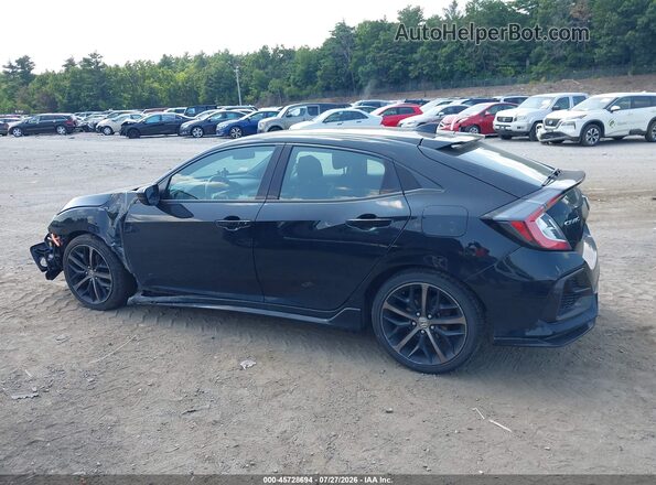 SHHFK7G41MU203362 2021 HONDA CIVIC Black Панорамний вид салону 360°