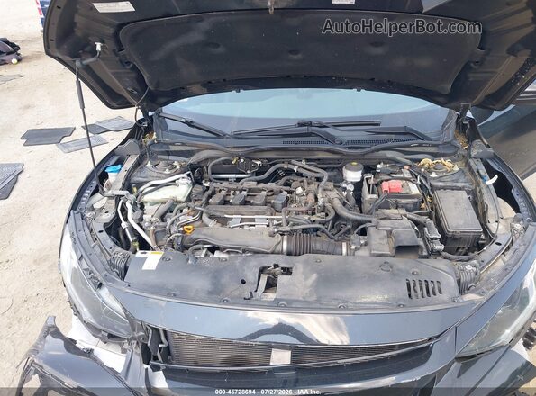 SHHFK7G41MU203362 2021 HONDA CIVIC Black Вид ззаду