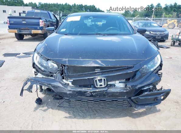SHHFK7G41MU203362 2021 HONDA CIVIC Black Вид щитка приладів