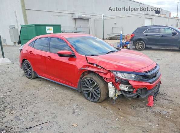 SHHFK7G43MU200222 2021 HONDA CIVIC Red Առջևի աջ