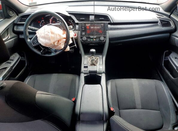 SHHFK7G43MU200222 2021 HONDA CIVIC Red Առջևի վահանակի տեսք