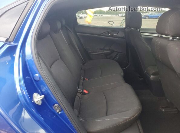 SHHFK7G44JU210673 2018 HONDA CIVIC Blue Vista de los asientos traseros